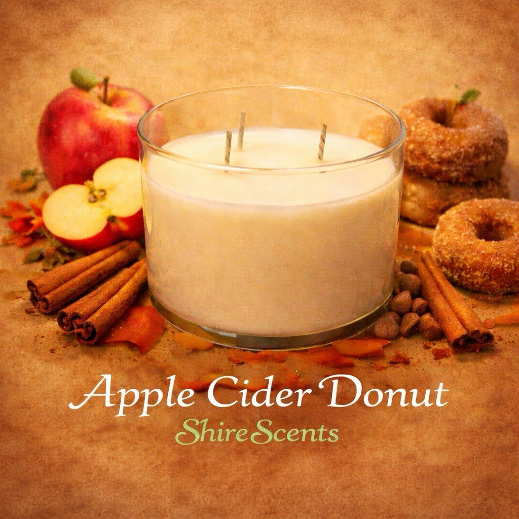 3-Wick Soy Candle - Apple Cider Donut