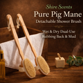 Pig's Mane Shower Brush
