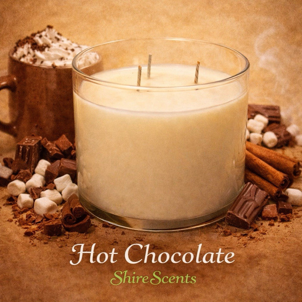 3-Wick Soy Candle - Hot Chocolate